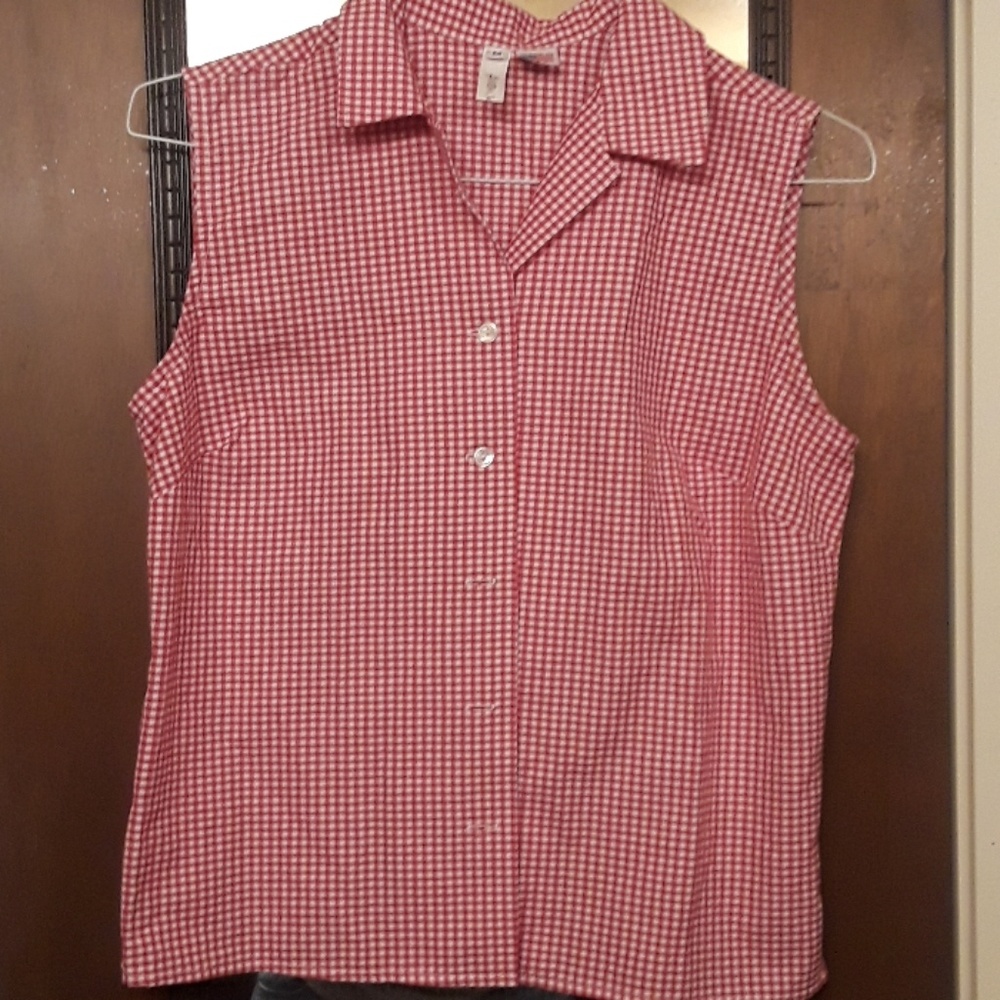 Gingham summer top